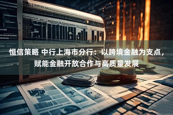 恒信策略 中行上海市分行:以跨境金融为支点,赋能金融开放合作与高质量发展